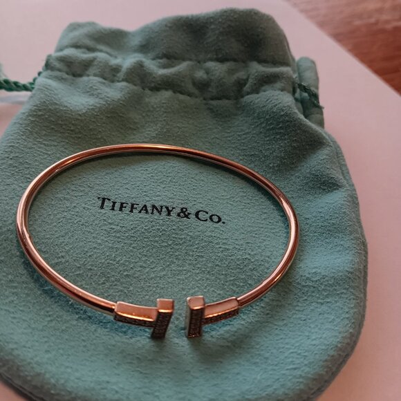 TIFFANY T WIRE DIAMOND BRACELET - Picture 3 of 6